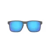 OAKLEY HOLBROOK METAL FRAME-MATTE GUNMETAL LENS-PRIZM SAPPHR IRIDIUM POLARIZED