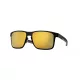 OAKLEY HOLBROOK METAL FRAME-POLISHED BLACK LENS-PRIZM 24K POLARIZED