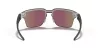 OAKLEY LUGPLATE FRAME-SATIN CHROME LENS-PRIZM SAPPHIRE
