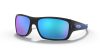OAKLEY TURBINE FRAME-BLACK INK LENS-PRIZM SAPPHIRE