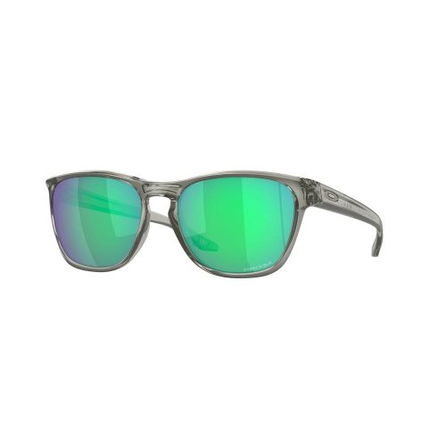 OAKLEY MANORBURN PRIZM JADE LENSES, GREY INK FRAME