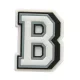 Crocs B betű Jibbitz