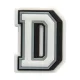 Crocs D betű Jibbitz