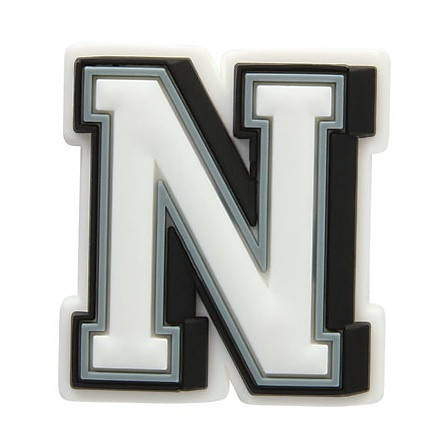 Crocs N betű Jibbitz