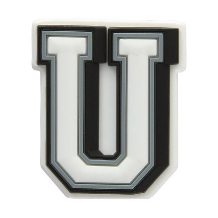 Crocs U betű Jibbitz