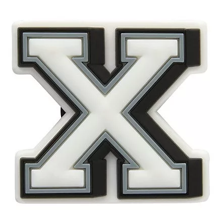 Crocs X betű Jibbitz