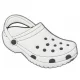 Crocs Fehér Crocs papucs Jibbitz