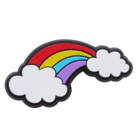 Crocs Szivárvány felhőkkel Jibbitz
