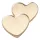 Crocs Arany szívek Jibbitz
