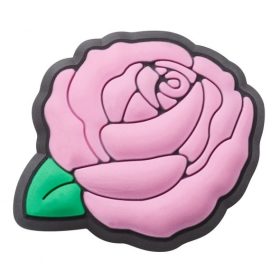 Crocs Rózsaszínű rózsa Jibbitz