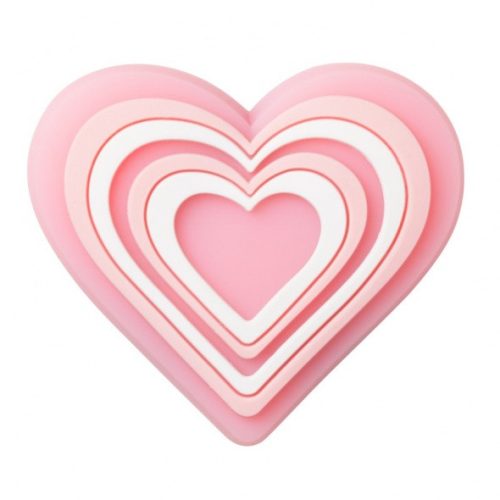 Crocs LED rózsaszín szív Jibbitz