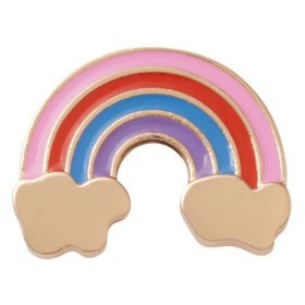 Crocs Arany szivárvány Jibbitz