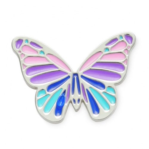 Crocs Színes fém pillangó Jibbitz