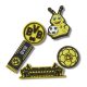 Crocs BVB - csomag (5 db) Jibbitz
