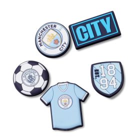 Crocs Manchester City - csomag (5 db) Jibbitz