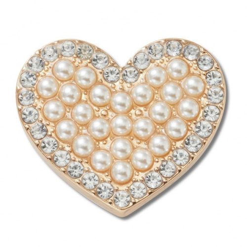 Crocs Elegáns szív Jibbitz