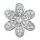 Crocs Ezüst margaréta Jibbitz