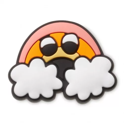 Crocs Szivárvány szemekkel Jibbitz