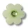 Crocs Halványzöld virág Jibbitz