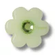 Crocs Halványzöld virág Jibbitz