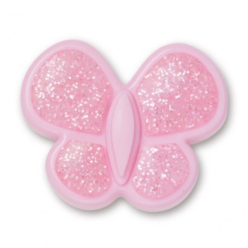 Crocs Csillámló lepke Jibbitz