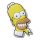 Crocs Simpson család Homer Jibbitz
