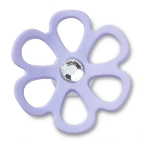 Crocs Pasztell lila virág Jibbitz