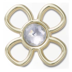 Crocs Kivágott arany virág Jibbitz