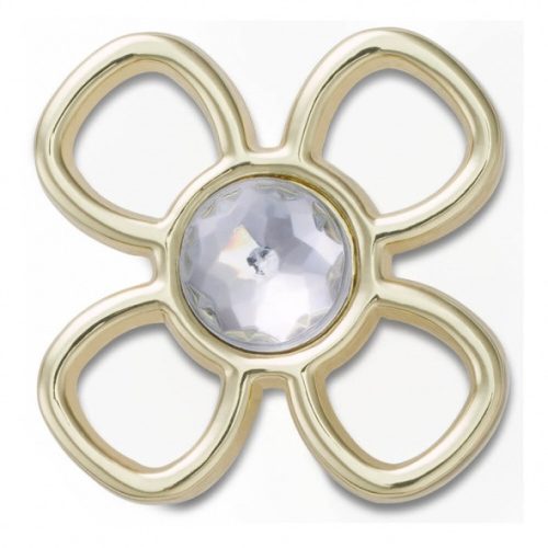 Crocs Kivágott arany virág Jibbitz