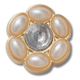 Crocs Apró gyöngyös virág Jibbitz