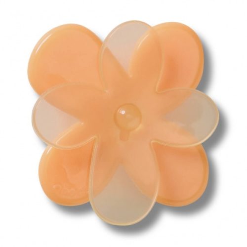 Crocs Narancssárga nyíló virág 2 Jibbitz