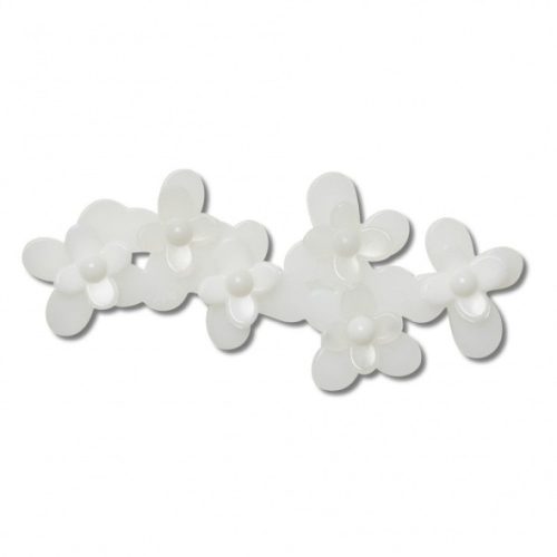 Crocs Fehér virágok Jibbitz