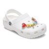 Crocs Szivárvány szív lánc Jibbitz