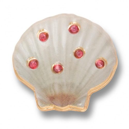 Crocs Rózsaszín köves kagyló Jibbitz