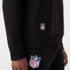 NEW ERA NFL LAS VEGAS RAIDERS OUTLINE LOGO PULLOVER HOODY BLACK/WHITE