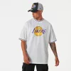NEW ERA NBA LOS ANGELES LAKERS LOGO OVERSIZED MESH TEE WHITE
