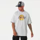NEW ERA NBA LOS ANGELES LAKERS LOGO OVERSIZED MESH TEE WHITE