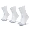 UNDER ARMOUR HEATGEAR CREW 3PK WHITE
