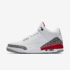 AIR JORDAN 3 RETRO WHITE/FIRE RED-CEMENT GREY-BLACK