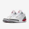 AIR JORDAN 3 RETRO WHITE/FIRE RED-CEMENT GREY-BLACK