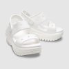 CROCS CLASSIC MEGA CRUSH SANDAL WHITE
