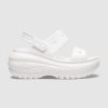 CROCS CLASSIC MEGA CRUSH SANDAL WHITE