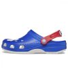 CROCS NBA PHILADELPHIA 76ERS CLASSIC CLOG WHITE 48-49