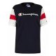 CHAMPION CREWNECK TEE  NAVY