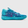PUMA MB.03 LAMELO BALL CLT ELECTRIC PEPPERMINT-PURPLE GLIMMER