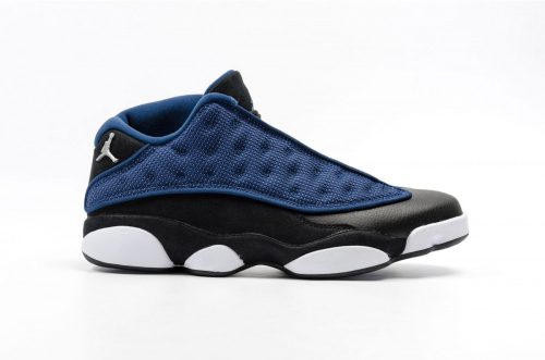 Air Jordan XIII Retro Low BRAVE BLUE/METALLIC SILVER-BLACK
