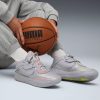 Puma X Lamelo Ball MB.05 Metallic Vibrant Silver/Yellow Alert/Glowing Red 43