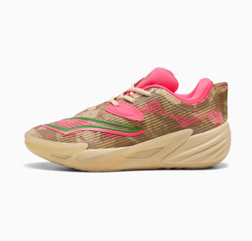 Puma All-Pro NITRO™ 2 Flau'jae Sand Dune-Pure Pink-Green Fruit 485