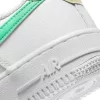 NIKE AIR FORCE 1'07 WMNS WHITE/GREEN GLOW-LIGHT BONE-WHITE