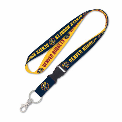 WinCraft - NBA Lanyard w/detachable buckle 1" - Denver Nuggets MC ONE
